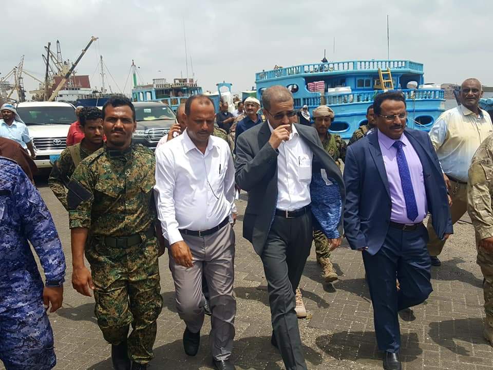 The Minister of Transport Visits Ma’alla Wharves