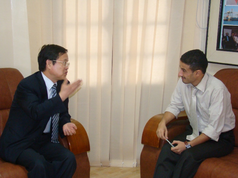 Mr. Sabrah meets Naval Delegations visiting the Port of Aden