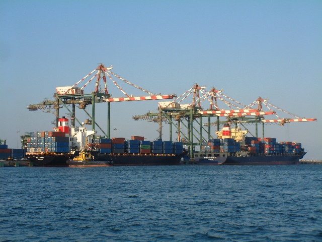 Shipping Traffic in the Port of Aden