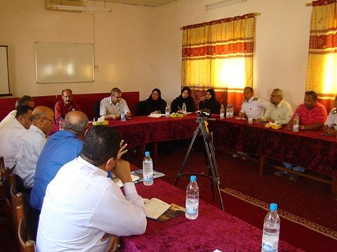 The leadership of the Port of Aden meets “renovate Organization” for Development and Democracy