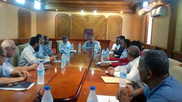  YGAPC Executive Chairman  meets Parties Operating in the Port of Aden