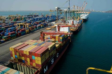 ارتفاع مؤشرات الأداء لنشاط الحاويات في ميناء عدن لشهر إبريل
