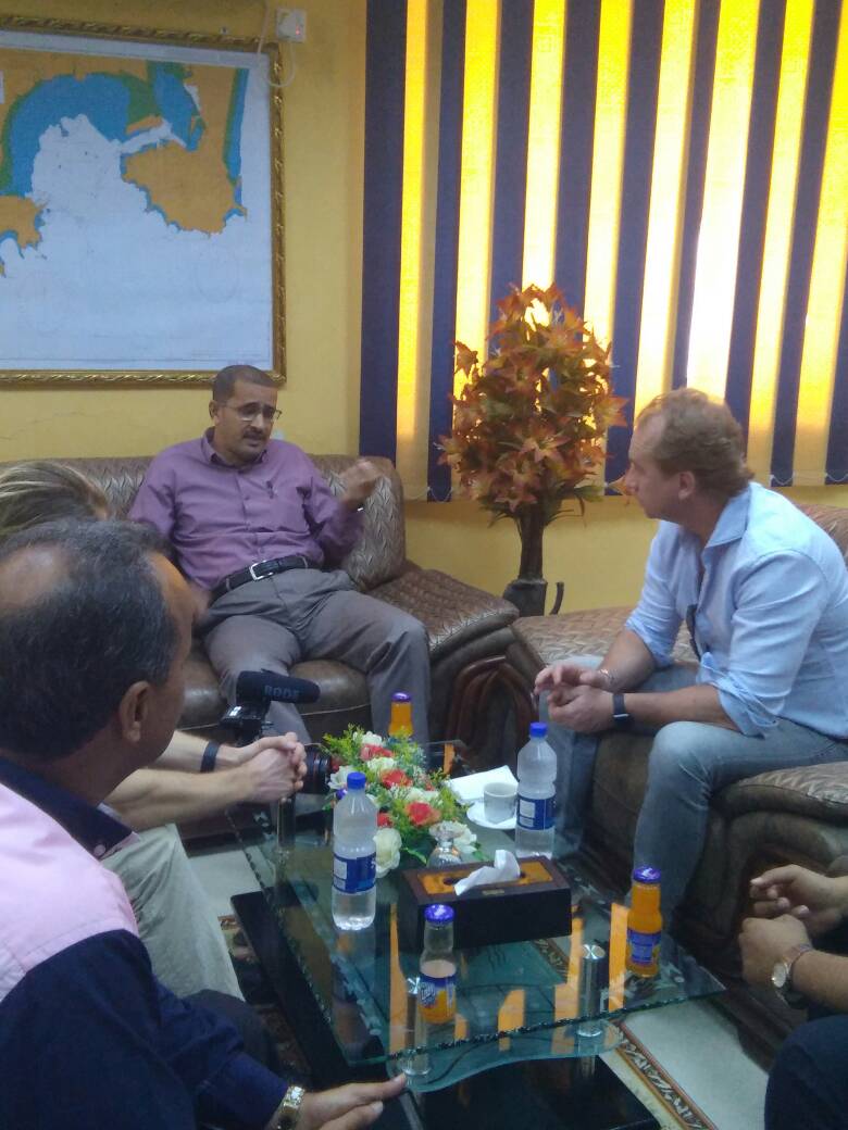 A Swedish TV Channel visits the Port of Aden