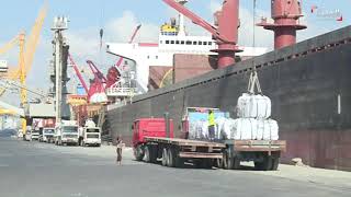ارتفاع النشاط التجاري في ميناء عدن خلال عام 2019