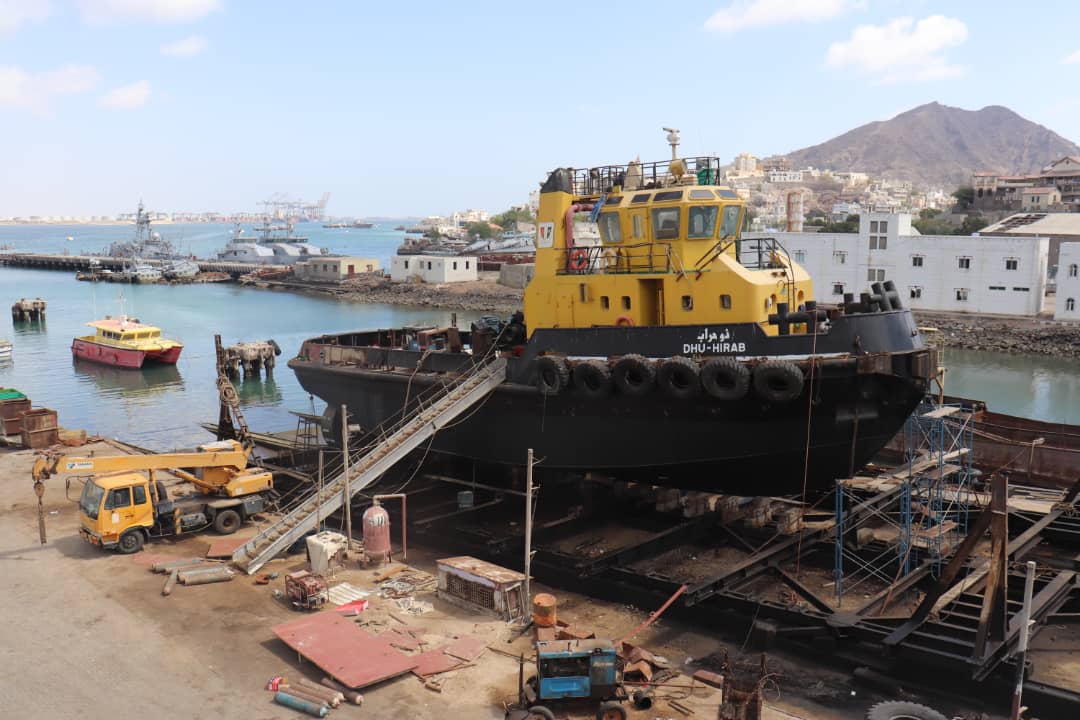 Maintenance of the Tugboat 