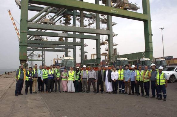 High-ranking British economic delegation visits Aden Container Terminal
